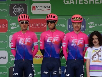 EF Education Riders at the 2019 Tour of Britain