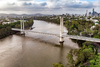 The Eleanor Schonell Bridge (Dutton Park, Queensland)