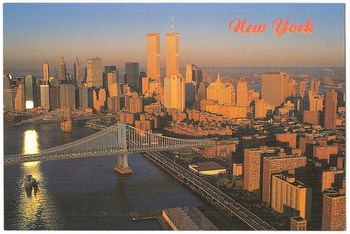 New York City - The World Trade Center Prior to 1995. And Scenes From 9/11.