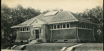 Barrows Street, 015, Ames Gymnasium, Anna Coffin Ray, 15 Barrows Street, North Easton, MA, info, Easton Historical Society