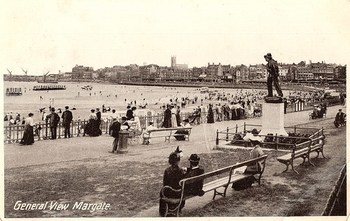 Kent - Margate - General View Prior to 1918. And The Founding of Walmart.