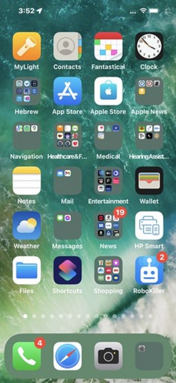 Screenshot of iPhone 13 Pro Max <> Updated to iOS 15.1