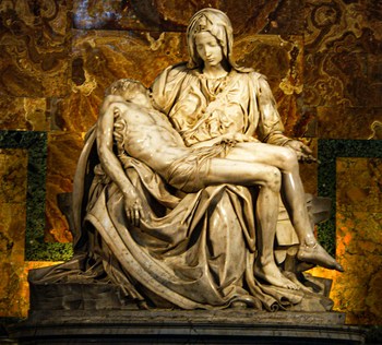 Pietà di Michelangelo, St Peter Basilica (Vatican City) UNESCO HERITAGE 1984