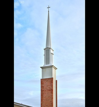 12/R365 - First Baptist Church steeple - Cookeville, Tennessee