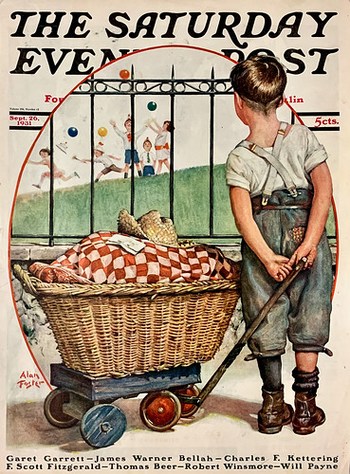 “The Other Half, Two” by Alan Foster on the cover of “The Saturday Evening Post,” September 26, 1931.