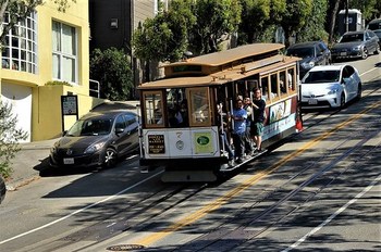 Metro Streetcar,  San Francisco Municipal Railway (Muni), San Francisco, California, USA.