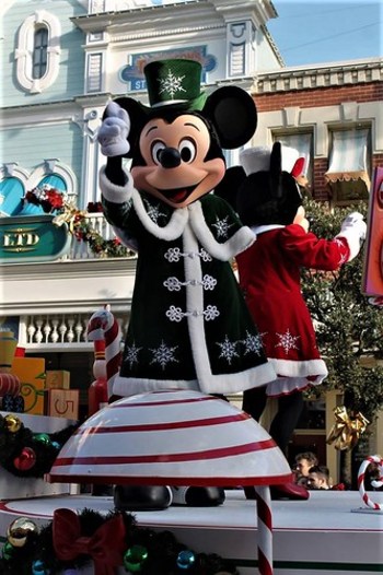 Mickey Mouse By Walt Disney & Ub Iwerks, Originally Voiced By Walt Disney, Disneyland Paris, France.