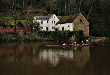 White House, River Wear, City Of Durham, County Durham England.