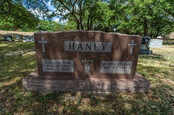 Fightin' Texas Aggie Band's Colonel Joe T. Haney Gravesite