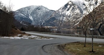 Hardangerfjord, Vestland County, Norway.