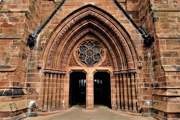 Anglican Cathedral: Carlisle Cathedral, Carlisle, Cumbria, England.