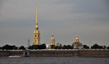 Saints Peter & Paul Cathedral, Peter & Paul Fortress, Saint Petersburg, Russian Federation.