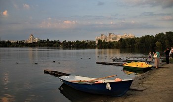 The Don River & Voronezh Reservoir, Voronezh, Russian Federation.