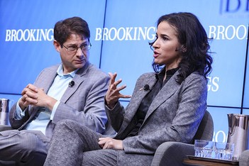New York Department of Financial Services Superintendent Adrienne A. Harris provides a keynote to a Brookings event on digital assets with Aaron Klein, discussing her perspective as a state regulator dealing with digital assets and cryptocurrency.