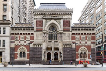 Furness-Hewitt Building, Pennsylvania Academy of the Fine Arts, Philadelphia, Pennsylvania, United States