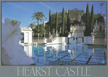 Hearst Castle - Neptune Pool Prior to 1986. And How Hearst Castle Came About.