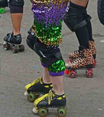 Mardi Gras Skaters