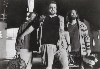 Jeff Bridges, John Goodman and Steve Buscemi in The Big Lebowski (1998)