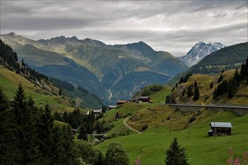 Swiss Alps, Swiss Confederation.