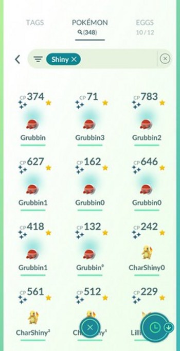 Caught 8 Shiny Grubbin - Grubbin Pokemon Go Community Day September 2023
