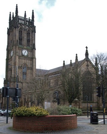 Church Of England, Leeds Minster - Minster & Parish Church Of Saint Peter-at-Leeds, Formerly Leeds Parish Church, Leeds, West Yorkshire, England.