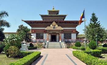 India - Bihar - Bodhgaya - Bhutanese Monastery - 152