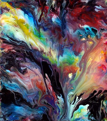 Abstract Fluid Painting 58