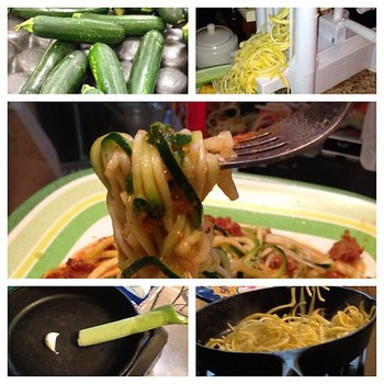 Zucchini Spaghetti  Ingredients   zucchini  Garlic Vegetable oil Ground turkey Season Salt  Add it together and it comes out delicious and nutritious  Video coming soon!  #personaltraining #beastmode #willpower #fitness #inspiration #motivation #determina