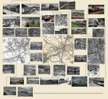 A belated year-end photo-essay on the Masbrough Junctions, Mosaic & Narrative