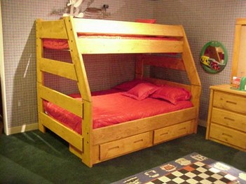 Rustic bunk bed design ideas for Children - Models homes design