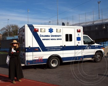 Columbia University EMS Ambulance, Baker Field, New York City