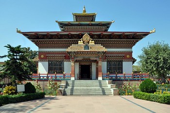 India - Bihar - Bodhgaya - Bhutanese Monastery - 153