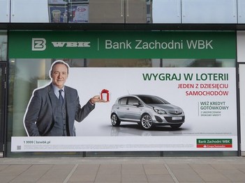 Kevin Spacey advertising Bank Zachodni WBK