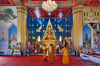 India - Bihar - Bodhgaya - Thai Temple - 139