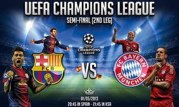 FC Barcelona V Bayern Munich Live Champions League 2015 Semi Final 2nd Leg Stream Free,