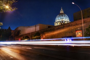 Rome, behind the Vatican