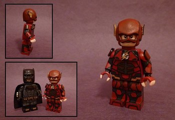 Custom Lego Justice League: Ezra Miller Flash