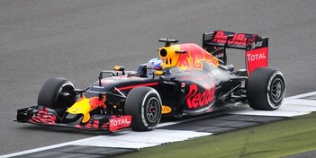 July 2016 British Formula 1 Grand Prix Daniel Ricciardo Red Bull Racing