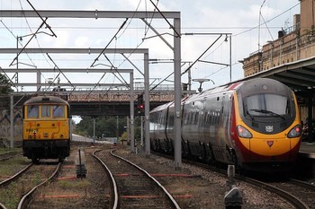 390107 `Independence Day Resurgence` (1S58, 1130 London Euston to Glasgow Central) 16.9.16