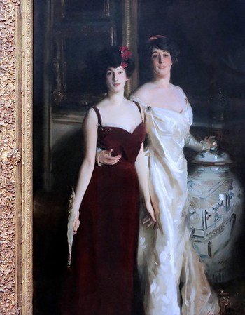 IMG_2533C John Singer Sargent. 1856-1925. Ena et Betty. Filles de Asher et Mme Wertheimer. Ena and Betty. Daughters of Asher and Mrs Wertheimer. 1901. Londres. Tate Britain.