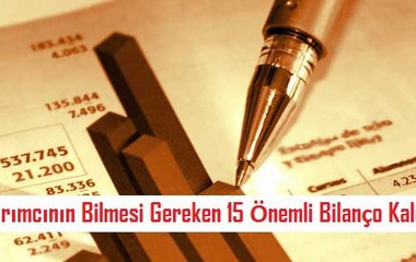 Yatırımcıların Mutlaka Bilmesi Gereken 15...