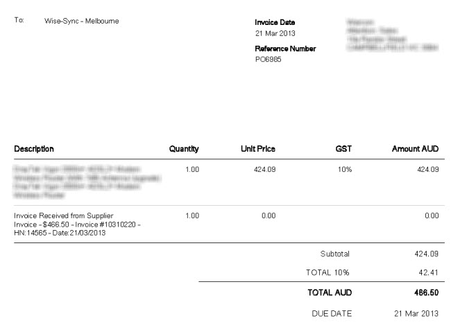 e salah url tax invoice format Knowledge Sync  Procurement â€“ Base  Purchase Wise (Supplier)