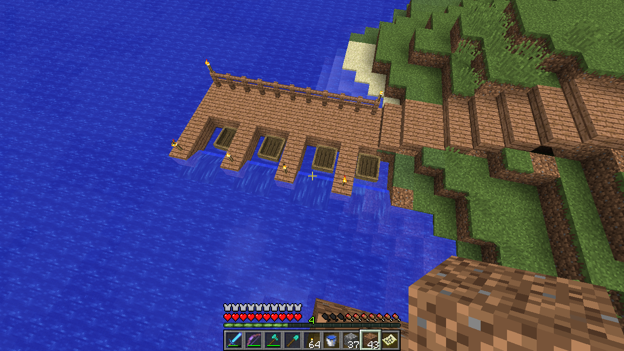 Useful Boat Dock Design by SirGeneralMcMuffin : Minecraft