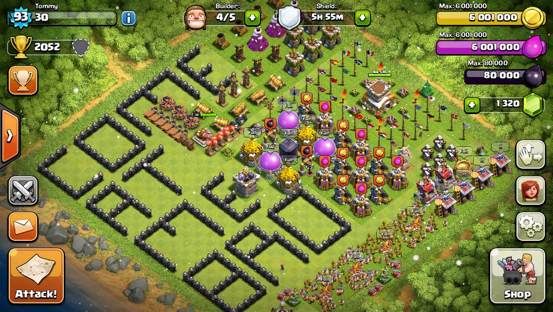 [Base] My completely maxed TH8 : ClashOfClans