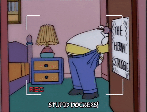 Resultado de imagen para pants dont fit homer