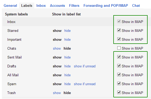 How to enable IMAP for your email account in Mailbird for Mac ...
