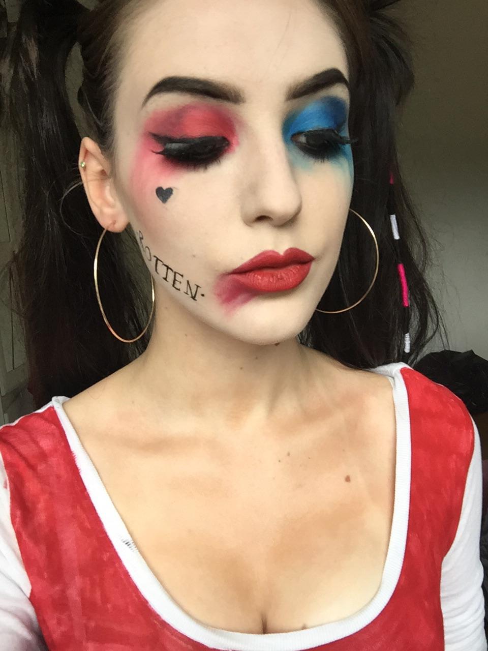 Harley Quinn Cosplay Makeup Makeupaddiction