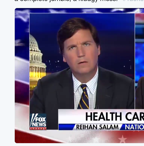 Why does Tucker Carlson always have this stupid look on ...