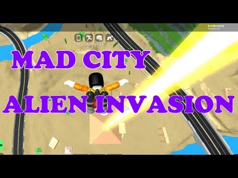 Roblox Mad City New Update Alien Invasion Antigravity - url robux city