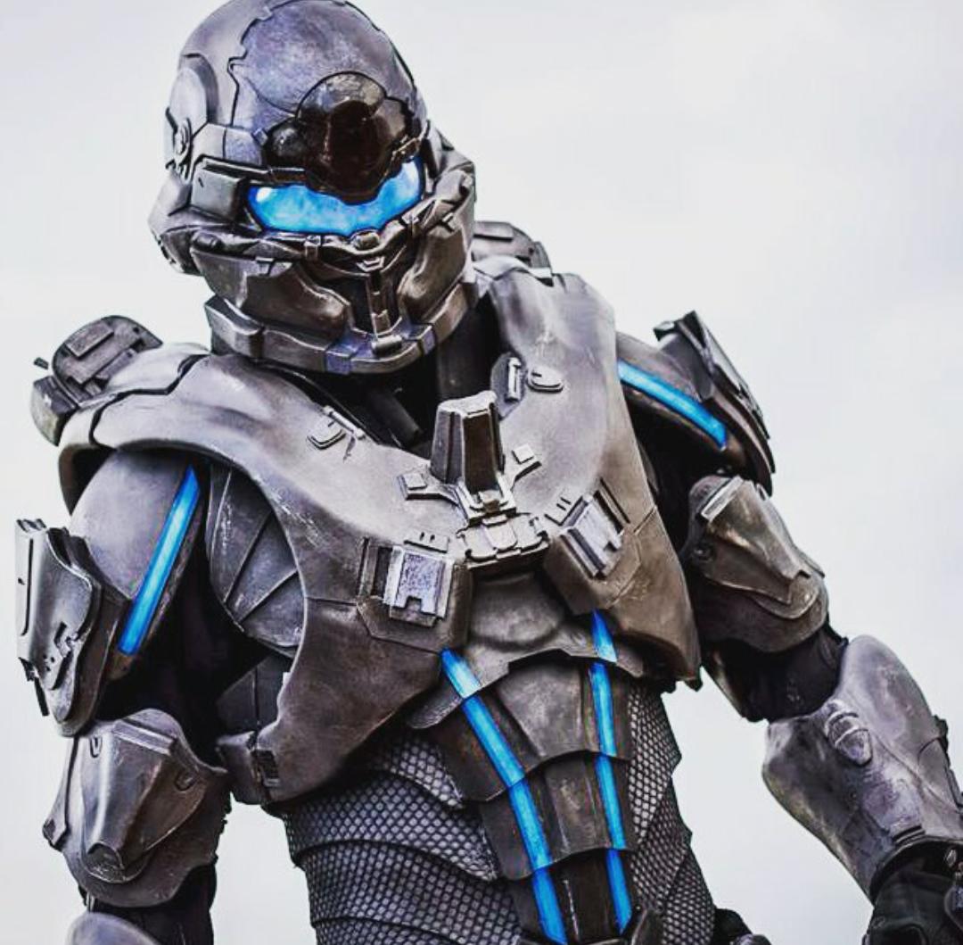 This guy made his own Spartan Locke armor : halo